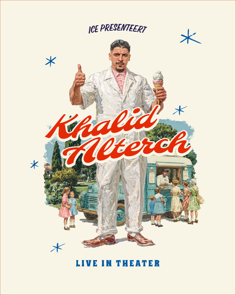 Ice Presenteert Khalid Alterch Beeld 